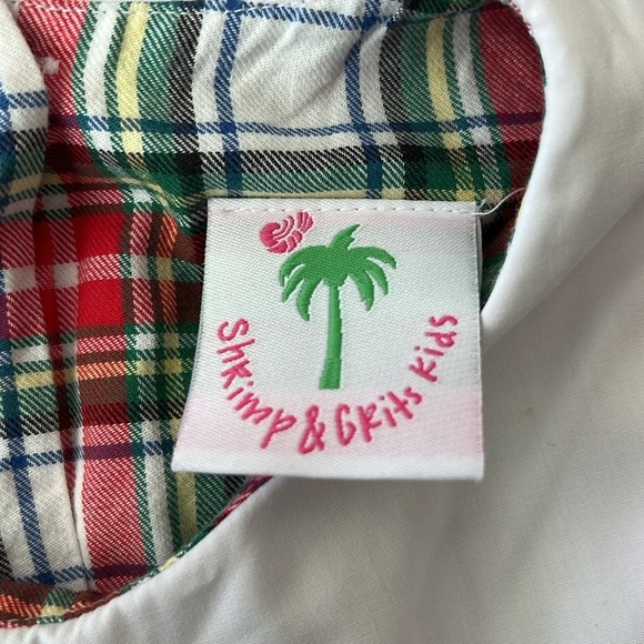 [Shrimp & Grits Kids] Plaid Dress - Picture 7 of 9